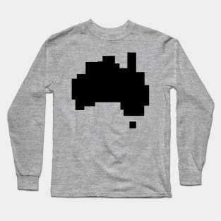 Australia Pixel Long Sleeve T-Shirt